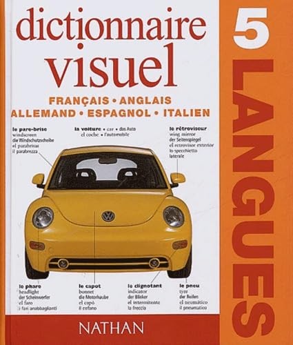 Dictionnaire visuel langues - visuel,