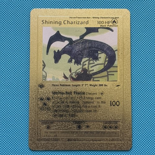 Carta pokémon shining - carta,
