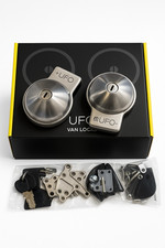 Coppia Lucchetti di Sicurezza UFO+ Meroni per Furgoni e Van – NUOVI