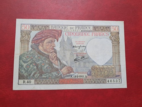 Banconota francese 50 - francese,