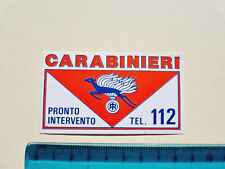 ADESIVO CARABINIERI PRONTO