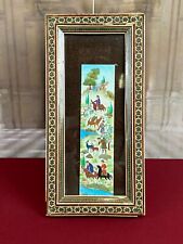 Dipinto orientale su tavola in