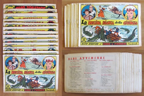 Lotto albo avventure - avventure,