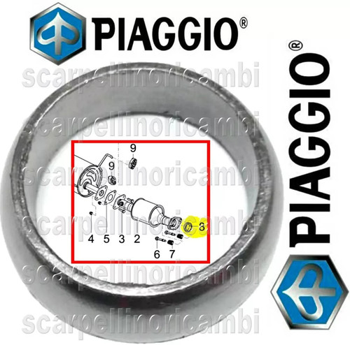 B005202 guarnizione scarico - b005202-guarnizione,