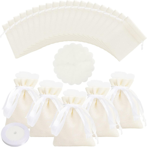 30pz sacchetti iuta per - 30pz,