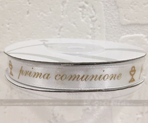Nastro raso prima comunione - raso,