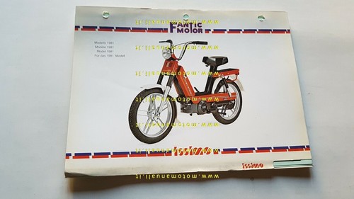 Fantic issimo 1981 catalogo - fantic, 50