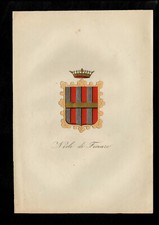 Stemmi Famiglie Celebri Toscane Alessandro Diligenti 1863 Nerli di Firenze