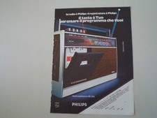 advertising Pubblicità 1973 RADIOREGISTRATORE PHILIPS RR 332