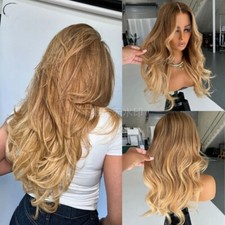  Blonde Human Hair Wig 13x4 Lace Front Wig Put On And Go Wig Pre Plucked