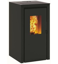 STUFA A PELLET INVICTA "BASSANO" NERO 4,2 KW