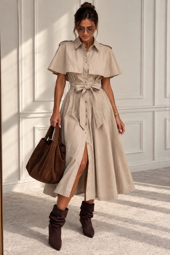Abito camicetta midi - , donna