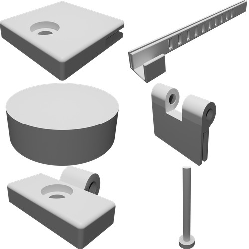 Kit parti enclosure per - enclosure,