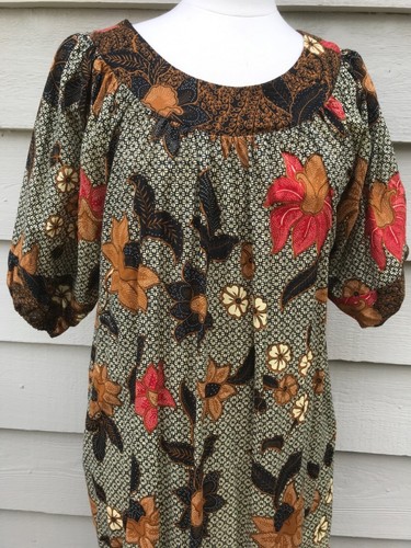 Abito lungo caftano batik