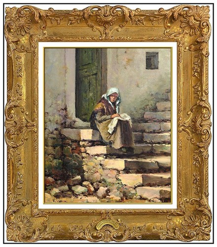 Franco colella dipinto olio - colella, su