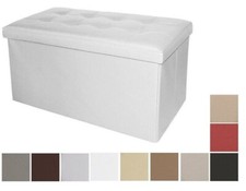 PUFF POUF CONTENITORE ECOPELLE