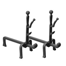 Alari in Ghisa x Camino | Sostegno legna | Migliora tiraggio cappa  + Dimensioni