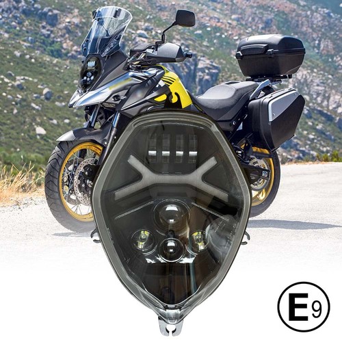 Gruppo faro led moto drl - led,