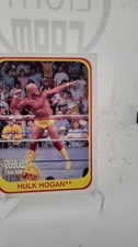 Hulk Hogan Merlin Trading Cards n. 1 WWF testo italiano Titansports control card