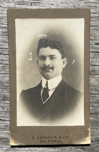 Vecchia antica foto cdv - vecchia, g