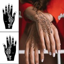 5 fogli di piccoli stencil