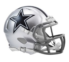 NFL Calcio Mini Casco Cowboys De Dallas Velocità Riddell Footballhelm Casco