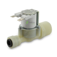 Elettrovalvola Acqua 220v AC 3/4" - 8 mm Innesto Rapido Valvola Solenoide