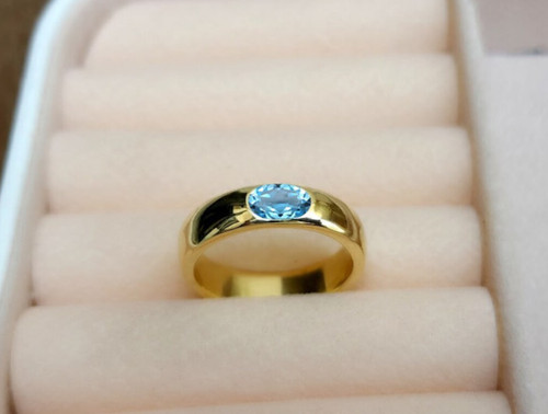 Anello fascia con pietre - con,