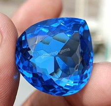 116 Ct Topazio Blu Naturale