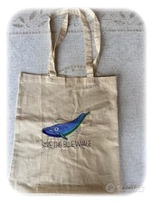 Borsa Shopper ricamata a