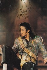 Autografo - Michael Jackson