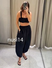 ZARA NEW WOMAN MID-RISE NYLON