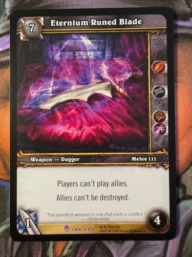 World warcraft tcg - world,