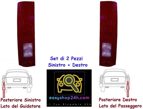 Set faro fanale fanalino - faro,