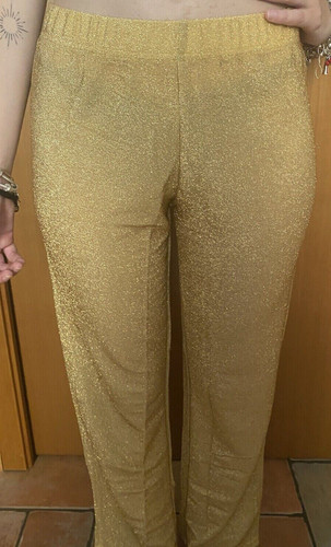 Calzedonia pantalone glitter - s,