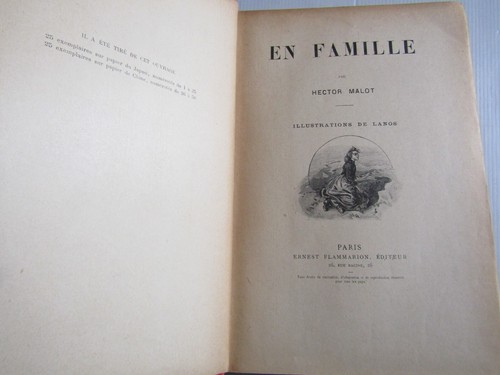 Hector malot famille - hector, en
