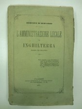 DI BERNARDO Domenico, L'amministrazione locale in Inghilterra, Scozia ed Irlanda