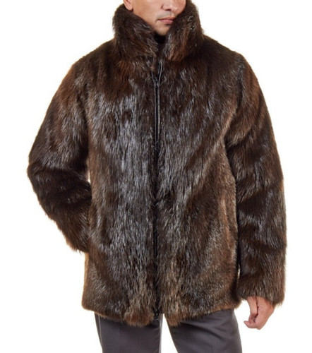Cappotto uomo vera pelliccia