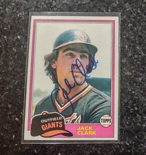 Topps Jack Clark 1981, n. 30