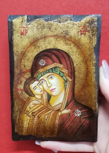 Icona madonna della tenerezza - madonna,