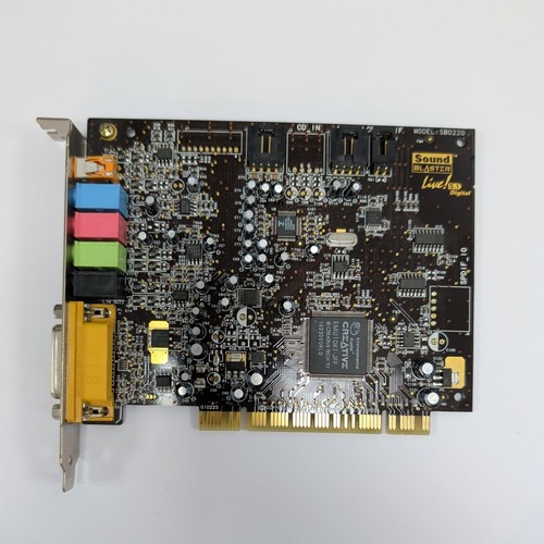 Creative sound blaster - sound, live