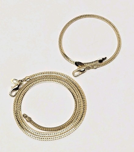 Set collana bracciale a - set,