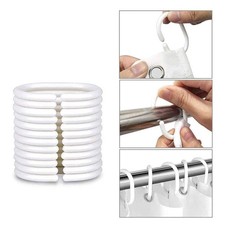 Tenda da doccia con ganci