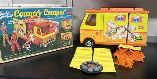 Barbie country camper vintage - country,