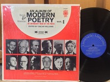 Modern Poetry Vol 1 EX AUDIO