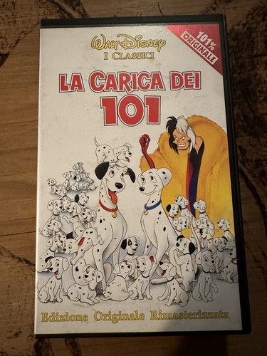 Carica dei 101 vhs walt - carica,
