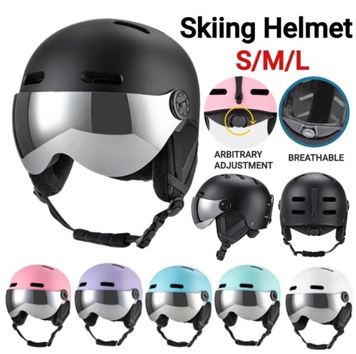 Casco sci con - con, visiera