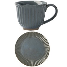  1 Set Tazza Latte Ceramica