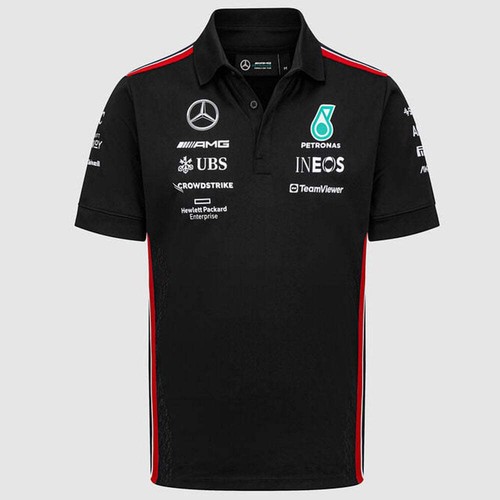 Polo nera mercedes amg - mercedes,