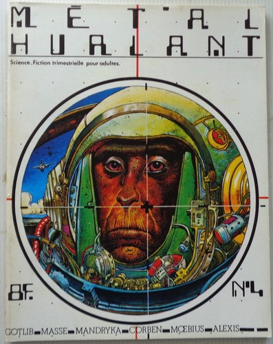 Metal hurlant 1975 prima - hurlant, n°4